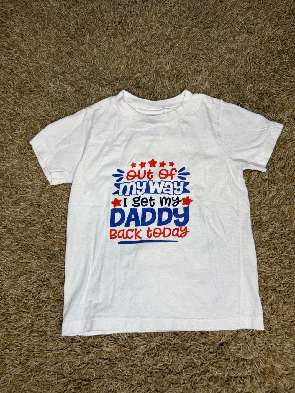 Military homecoming shirt